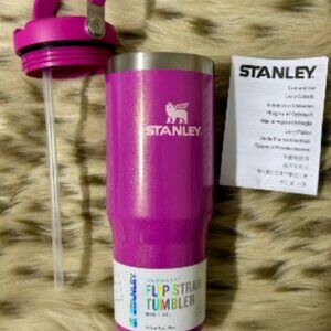 Stanley 30 Oz IceFlow Tumbler with Flip Straw -Winter Wonderland